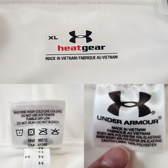 Under Armour Women's Performance Tennis Skort White Blue Size XL - Picture 8 of 10